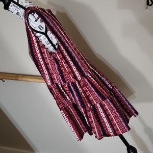 LuLaRoe Eilana Tiered Swing Tank Top Women's Relaxed Fit Sleeveless Shirt